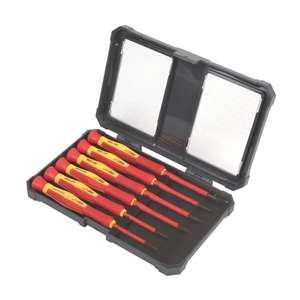 Forge Steel 6 Piece Mixed Precision VDE Screwdriver Set - Free Click & Collect