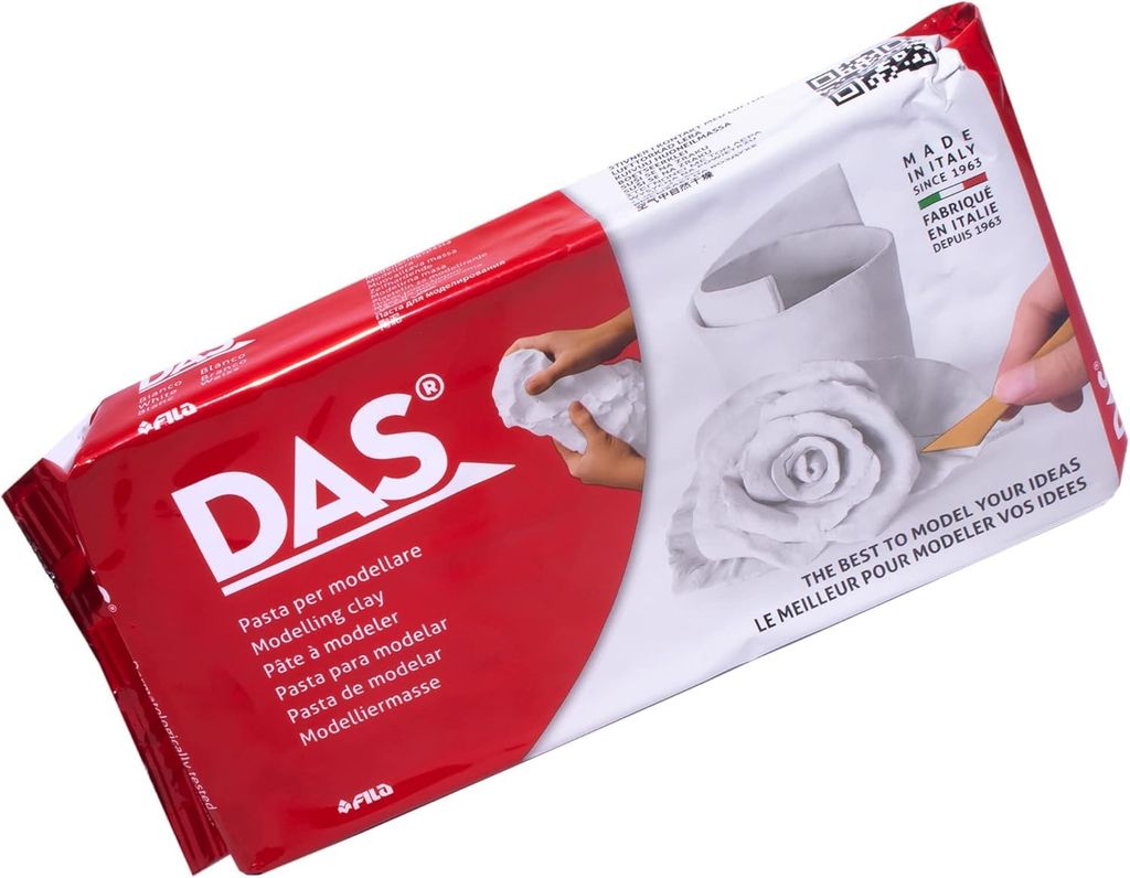 DAS 1kg White Air Drying Modelling Clay (£2.27 S&S)
