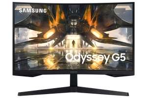 Samsung 27" G55A QHD, 165Hz Curved Odyssey Gaming Monitor - £185.49 With Code Delivered Via EPP @ Samsung