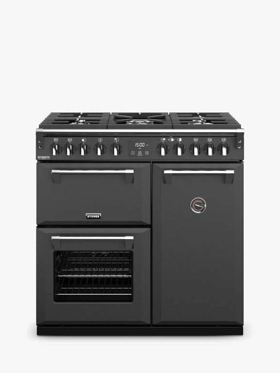 Stoves Richmond Deluxe S900DF 90cm Dual Fuel Range Cooker, Anthracite Grey Incl Installation and Recycling £1249 Delivered @ John Lewis