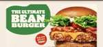 Buy One Ultimate Bean Burger & Get One Free Via App