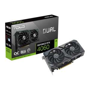 ASUS Nvidia GeForce RTX 4060 8GB DUAL OC Graphics Card for Gaming sold by Ebuyer Express Shop (UK Mainland)