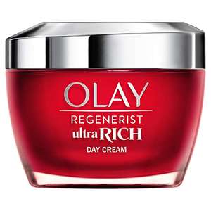 Olay Regenerist Ultra Rich Day Face Cream, 50ml £17.47/£16.60 S&S (possibly cheaper) @ Amazon