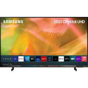 SAMSUNG UE75AU8000 75" INCH (2021) 4K UHD HDR CRYSTAL LED SMART TV Plus - £626 (UK Mainland) @ ao eBay