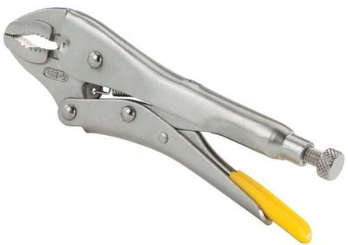 STANLEY Locking Pliers Curved 182 mm Chrome Plated with Built In Wire Cutter 0-84-808 mole wrench £8.59 @ Amazon