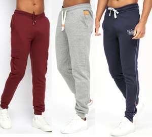 Men's Joggers in various colour Now all £9.95 with code + £1.99 Delivery From Duck and Cover