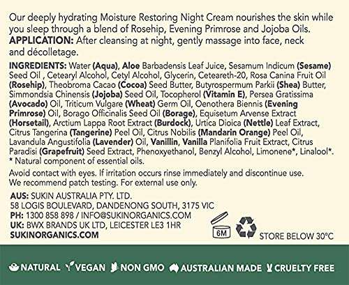 Sukin Moisture Restoring Night Cream 120ml - £7.47 / £6.72 Subscribe & Save @ Amazon