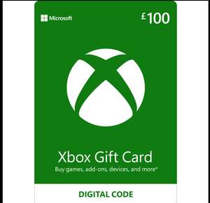 £100 Xbox Gift Card (Digital Delivery)