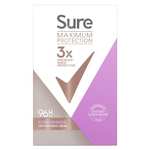 Sure Maximum Protection Confidence Anti-perspirant Cream Stick 4ml (£8.60 for 4 with S&S)