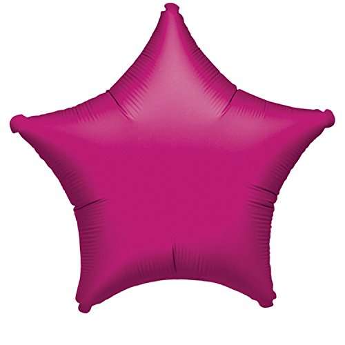 Amscan Metallic Fuchsia Foil Balloon 19" - 16p @ Amazon