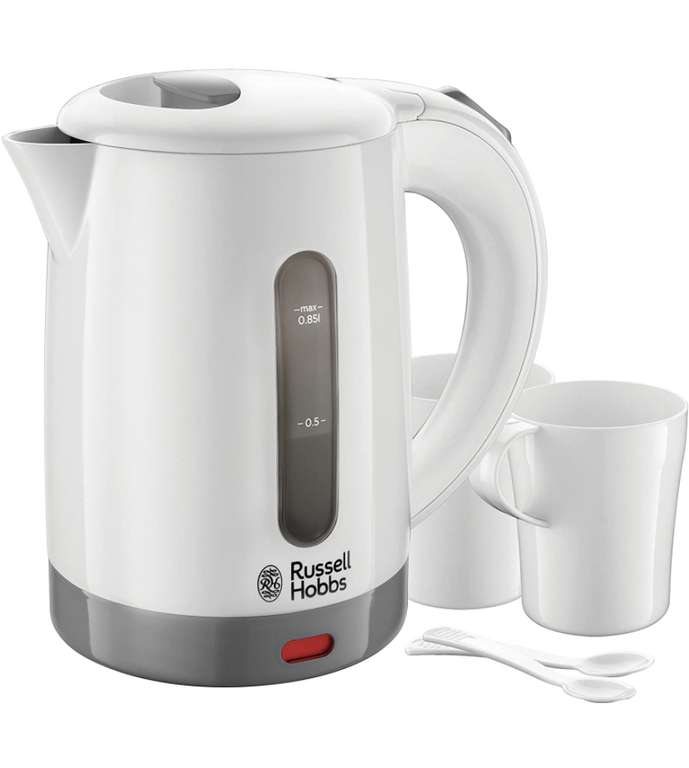 Russell Hobbs Travel Light White Small Kettle 23840 £10.40 with code + Free Click & Collect @ Argos