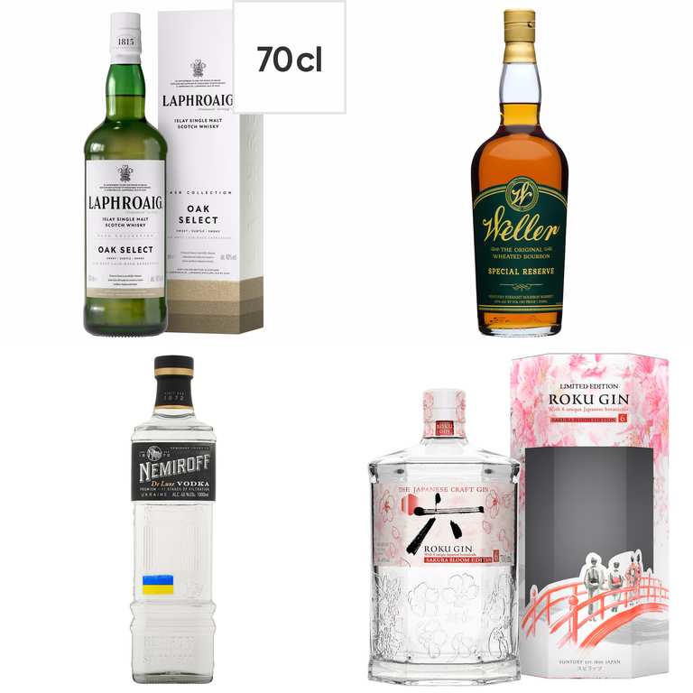 A round-up of the best supermarket Spirits Summer Deals ( Megathread / Whisky / Bourbon / Gin / Vodka / Rum / Brandy / Tequila / Liqueur)