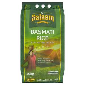 Salaam Basmati Rice 10kg £10.95 @ Sainsbury's
