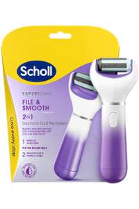 Scholl ExpertCare 2-in-1 File & Smooth. Dual Speed Pedi Electric Foot File