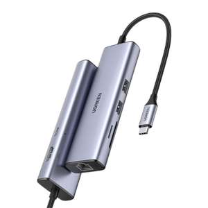 Ugreen 7-in-1 USB-C Hub 4K @ 30Hz HDMI, RJ45 Ethernet