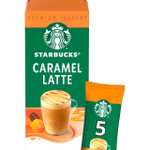 Starbucks White Mocha 5 x 120g |Premium Instant Caramel Latte 5 x 23g| Premium Instant Cinnamon Dolce Latte 5 x 23g