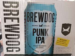 Brewdog Punk IPA 12 x 330ml cans £5.20 @ Morrisons Rotherham Parkgate (Instore Deal)