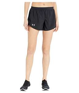 Under Armour Women Fly By 2 Yoga Shorts, Black (Medium) - Pack of 5