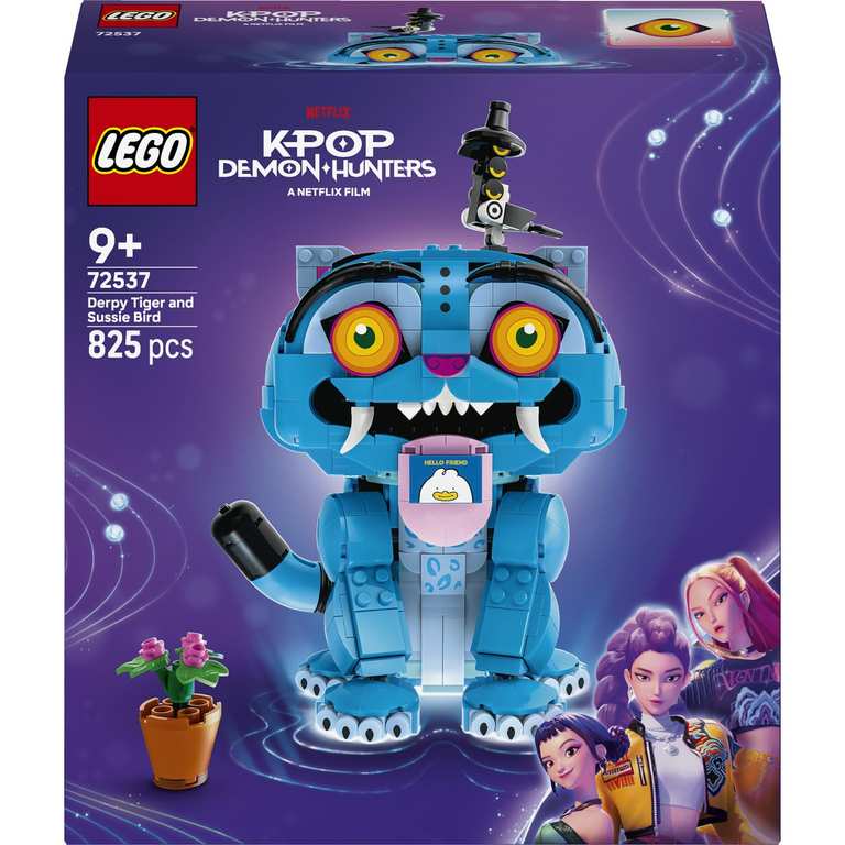 LEGO KPop Demon Hunters Derpy Tiger and Sussie Bird Set 72537