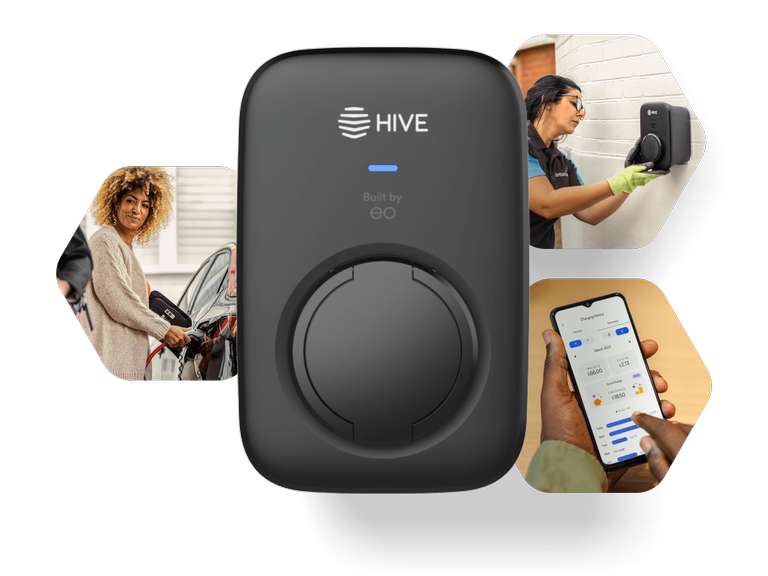 Hive EV charging Alfen Eve S-Line + 12 months free charging (or get any model and get 12-month free charging)