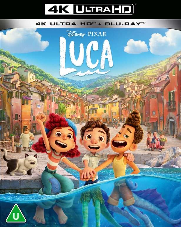 Luca 4K Blu-ray (Used) - £4 (Free Click & Collect) @ CeX