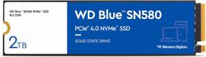 Western Digital SN580 2TB NVME SSD ( PCI-E 3.0 ) w/voucher - cheaper with fee free card