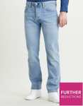 Men's Levi’s 501 Original Straight Fit Jeans - Mid Indigo £58 at Very free C&C