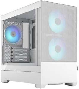 Fractal Pop Mini Air RGB White MicroATX Tempered Glass PC Case - £84.76 @ ebuyer ebay
