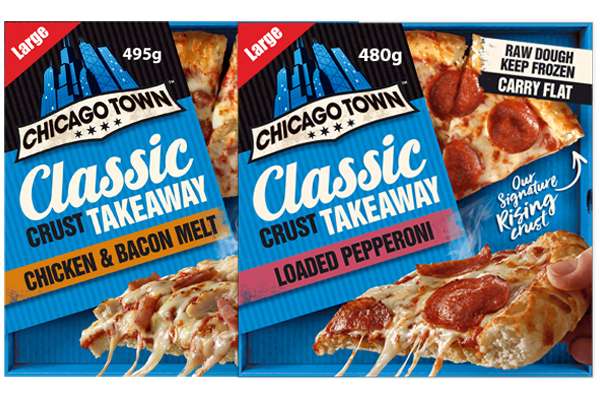 Large Chicago Town Takeaway Classic Crust 2 for £5