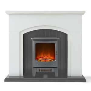 Warmlite WL45045G Newcastle Electric Fireplace Suite - £247.92 @ Amazon