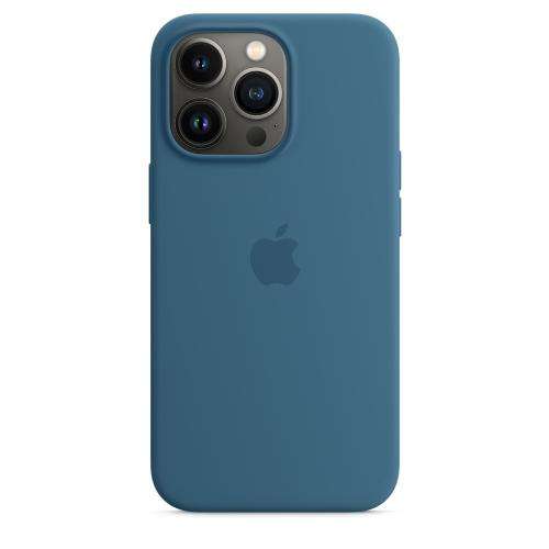 Apple Official iPhone 13 Pro Silicone Case - Blue Jay £23.49 with code @ MyMemory