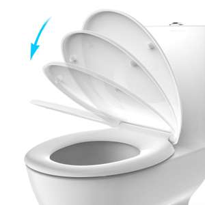 Wickes Soft Close Thermoset Round Toilet Seat £10 / Soft Close Polypropylene White Plastic Toilet Seat £13 (free click & collect) @ Wickes