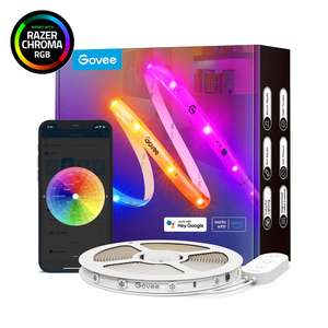 Govee RGBIC LED Strip Lights With Protective Coating ( Bluetooth + Wi-Fi / 10M / Voice Control with Alexa and Google / Razer Chroma RGB )