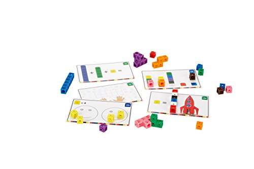 Learning Resources (UK Direct Account) LSP4286-UK MathLink Activity Set, Set of 100 Cubes, Ages 3+ Learning Resources, Multicoloured