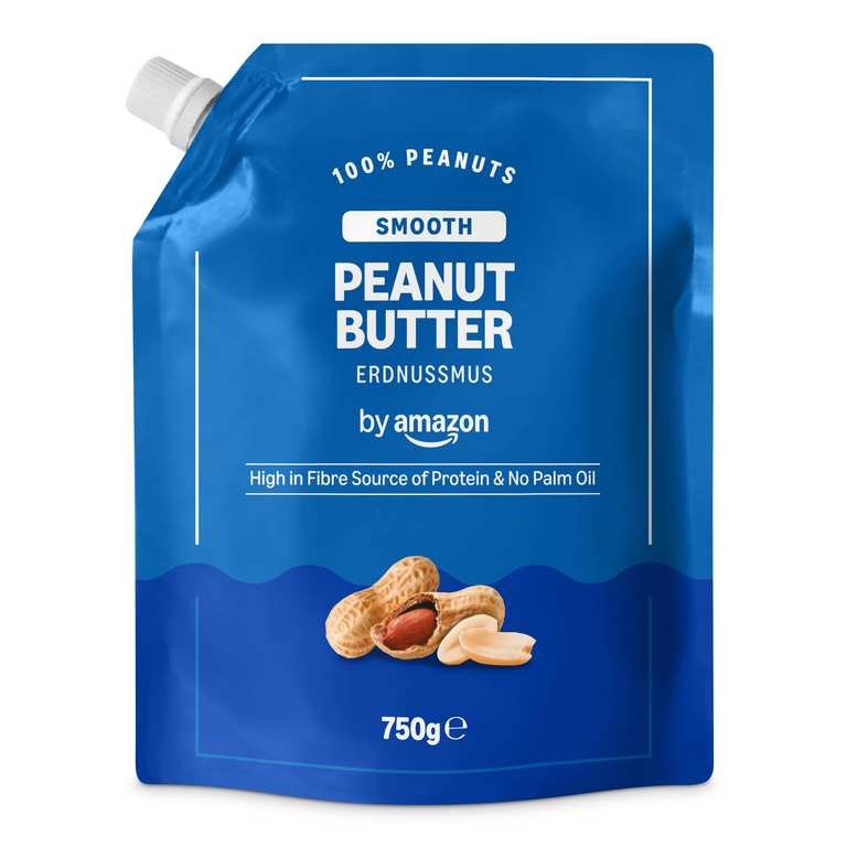 Amazon Smooth Peanut Butter, 750g