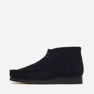 Clarks Wallabee Boots - classic black suede