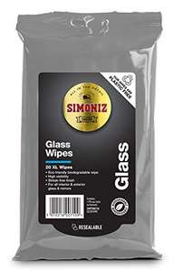 Car Mirror/Windscreen SIMONIZ Anti Glare Glass Wipes £2.42 @ Amazon