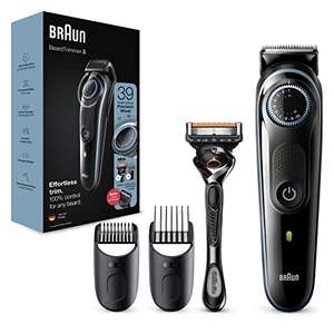 Braun Beard Trimmer Series 3 + Hair Clippers + Fusion5 ProGlide Razor 2 Pin Plug, BT3240 £20 - Sold by LloydsPharmacy / Fulfilled By Amazon