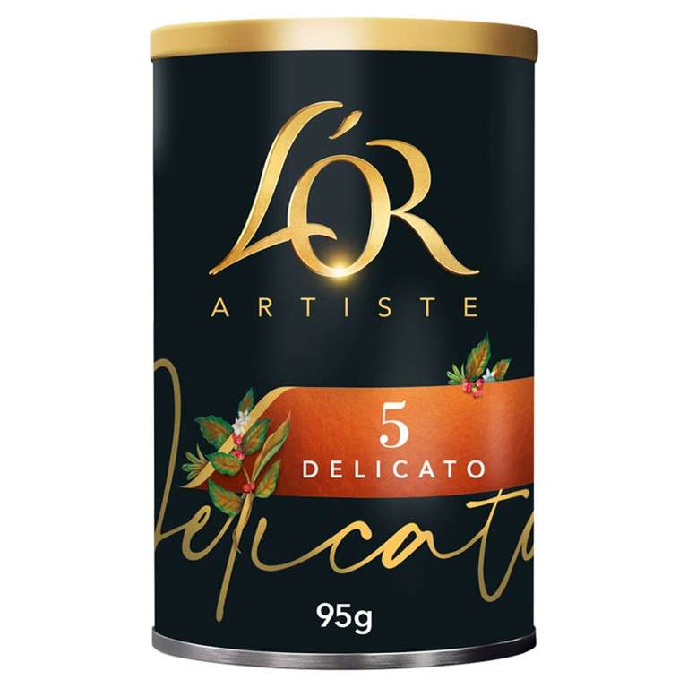 L'or. Artiste 5 Delicato Instant Coffee 95G clubcard price (£2 with the shopmium app)