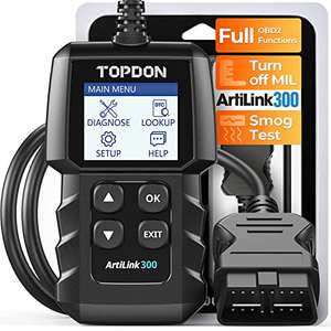 TOPDON AL300, OBD2 Scanner Code Reader, car Auto Diagnostic Tool with Full OBD2 Functions,