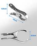 E-SMARTER 6pcs 12cm Stainless Steel Beach Towel Clips - Sold by RUISI LIMITED