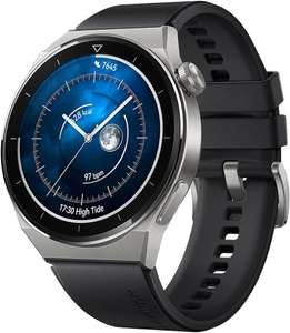 HUAWEI WATCH GT 3 Pro Smartwatch with Titanium Body & Up to 2 Weeks Battery Life - Compatible with Android and iOS with code