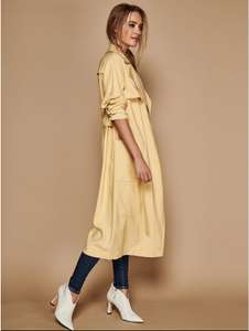 Sonder Studio Yellow Duster Coat £16 + £3.50 delivery at M&Co