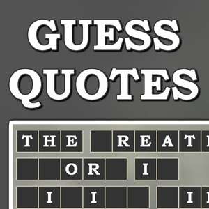 Famous Quotes Guessing Game PRO - free @ Google Play Store