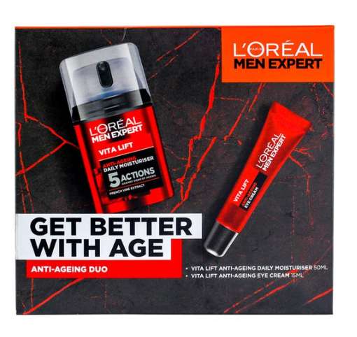 l'oréal men expert get better with age anti-ageing duo £4.50 Sainsbury's East Filton
