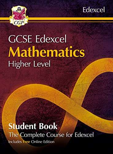GCSE Maths Edexcel Student Book - Higher (with Online Edition) £14.27 @ Amazon