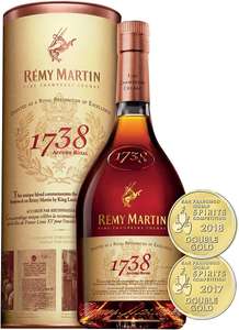 Rémy Martin 1738 Accord Royal Fine Champagne Cognac 40% ABV 70cl - £42.36 / £38.12 with Subscribe and Save @ Amazon