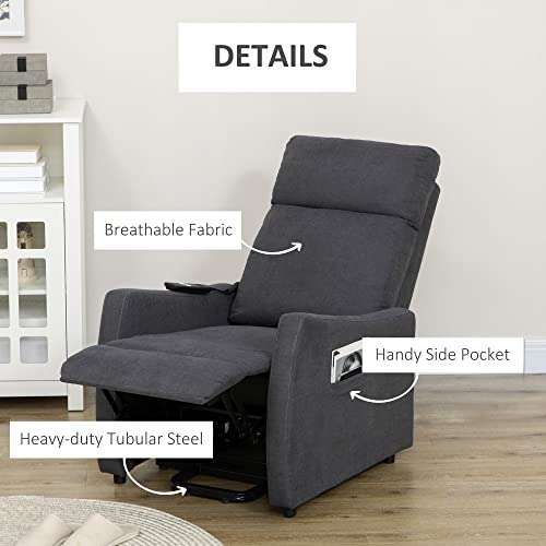 HOMCOM Power Lift Recliner Chair- £154.99 sold & despatched by MHSTAR @ Amazon