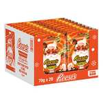 Reese's Santa Disco Lights Pouch, Milk Chocolate and Peanut Butter Miniatures Cups, Party Size pack 20 x72 g - £8.60 @ Amazon