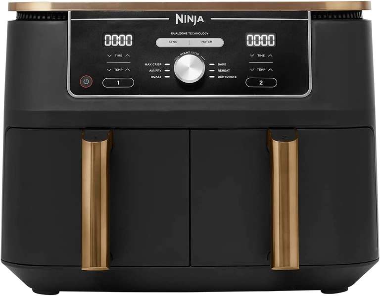 Ninja Foodi MAX Dual Zone Air Fryer AF400UKCP £179.99 @ Amazon (Prime Day Deal)